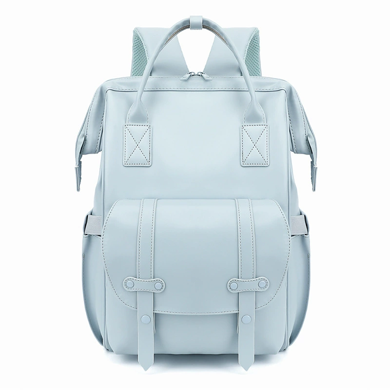 Полиуретановый универсальный высококачественный вместительный рюкзак для мамы и малыша для прогулок, носится на плече