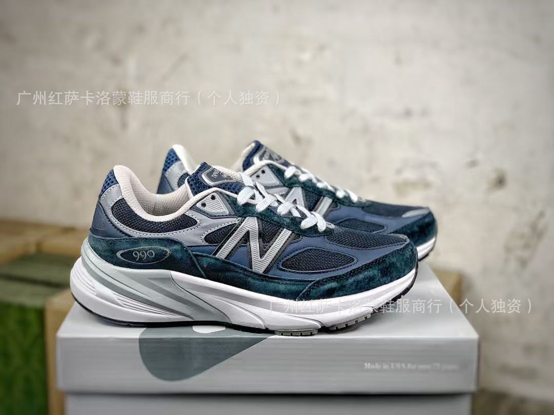 Putian Chunyuan onda zapatillas deportivas NB 990v6 zapatillas de carrera conjuntas para hombres y mujeres zapatos de altura retro