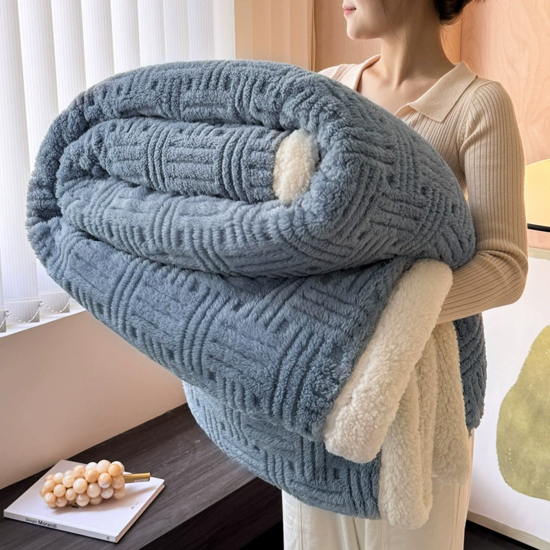 Одеяло-подушка Keep-Warm, утолщённая двухслойная флисовая ткань, различные размеры и цвета