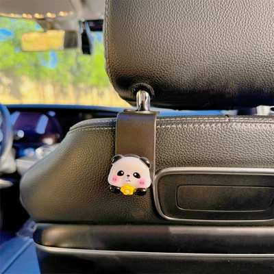 New Style – Car tissue box/set - flower-panda-chair-back-hook-single