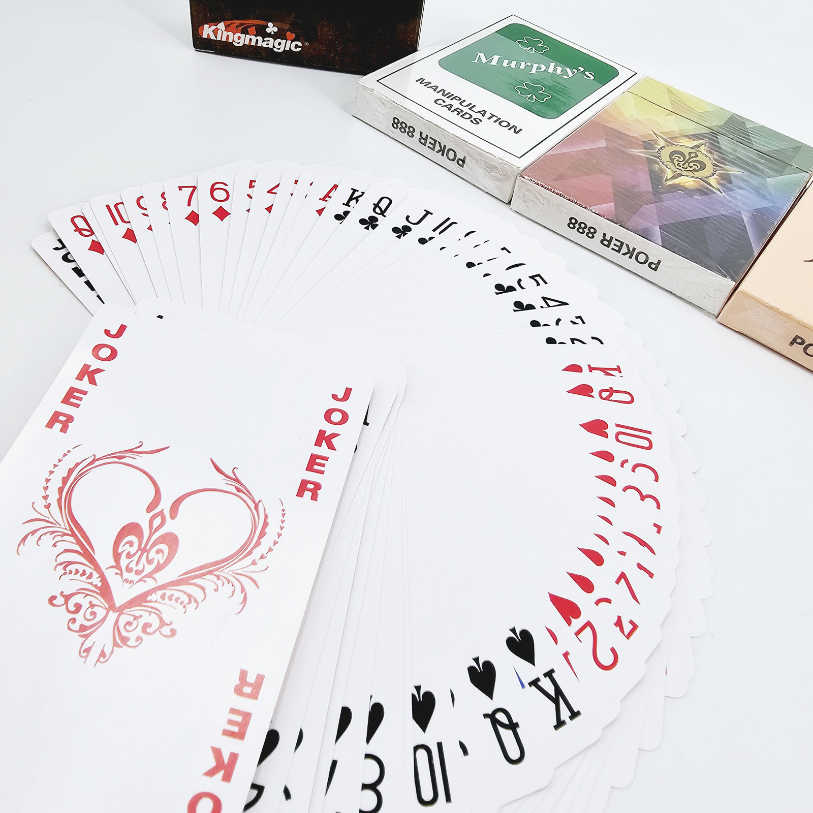Ultra -thin poker South African empty -handed rainbow diamond four…