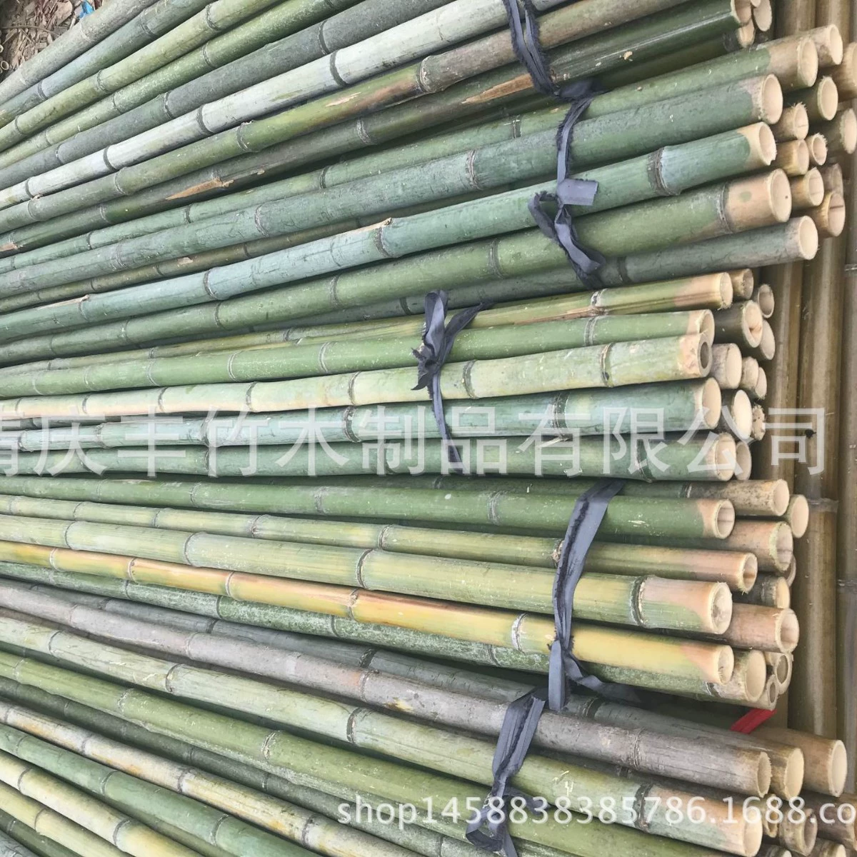 Производственная зона Продажи Инжиниринг Поддержка рассады Бамбуковый столб Phyllostachys pubescens Бамбуковая сельскохозяйственная стойка Аквакультура Пряжка Большой бамбуковый столб