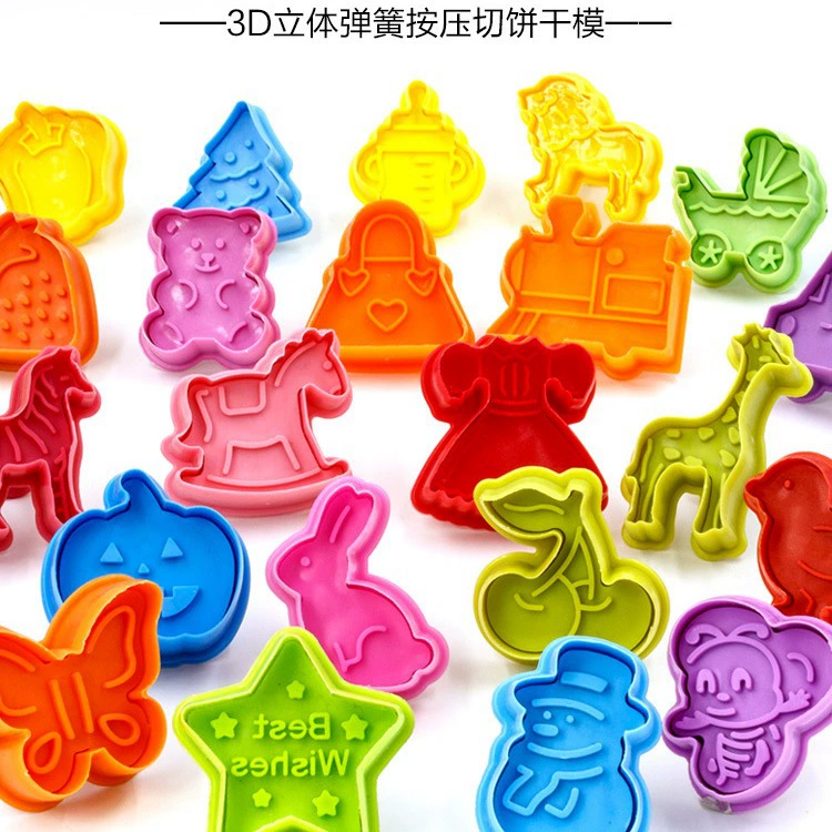 3D-форма для печенья Пластиковая форма для печенья на карте может быть разработана