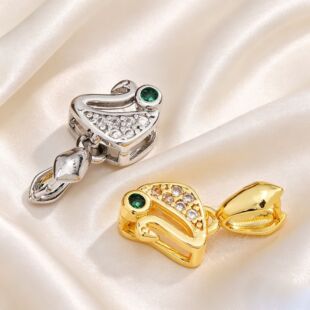 diy�������^����A��18K�����Ƕ�ʯ�Ʒ����������ӿ�������