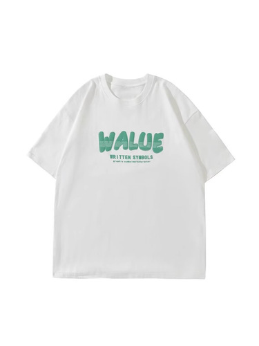 2025 Hong Kong-style trend brand men's heavy-duty short-sleeve ice-cold American street anime summer ice silk half-sleeve T-shirt