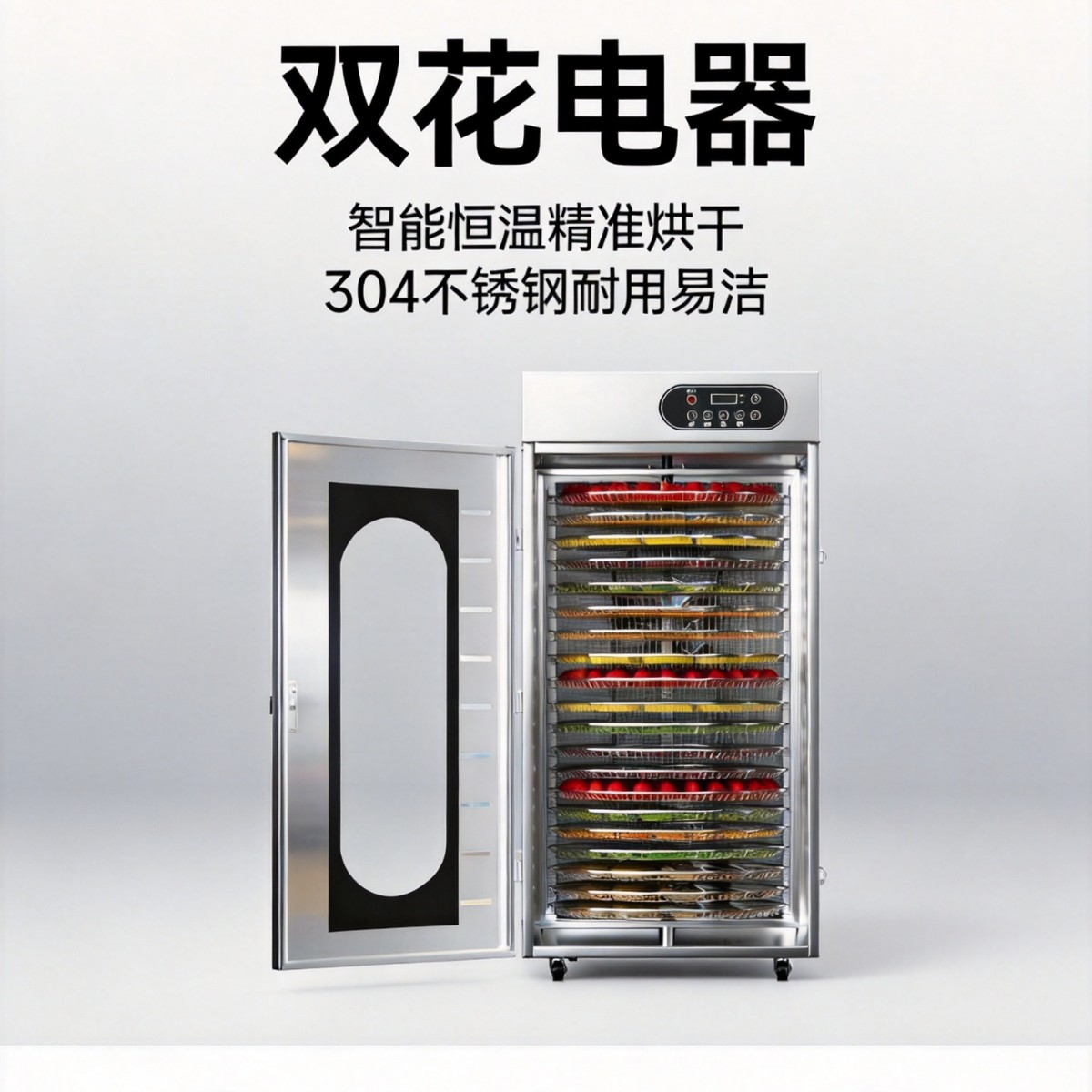旋转款烘干机食品商用家用水果无花果芒果蘑菇药材茶叶竹笋食物风