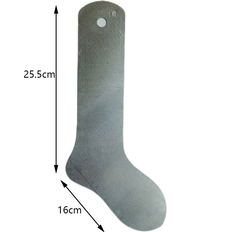 Calcetines que forman la placa calcetines rectos que forman la placa que cuelga estilo curvado calcetines rectos calcetines de aluminio placa que forma la placa de fijación