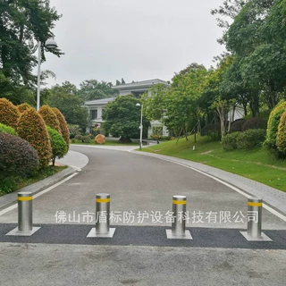 工厂批发定制自动车阻器,浅埋式安装液压全自动升降柱,不锈钢路桩