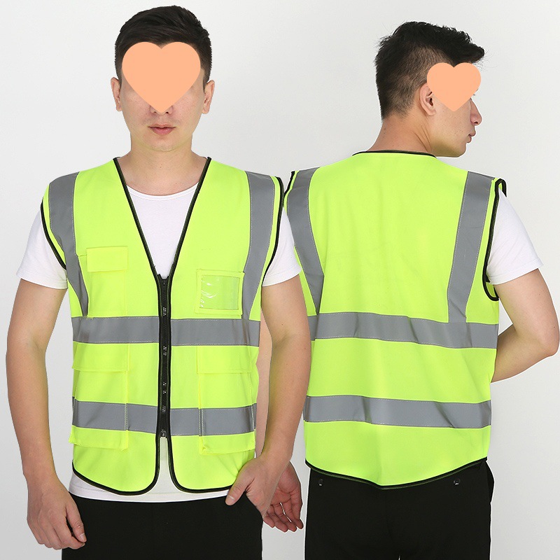 反光背心安全服夜间施工印字反光马甲骑行汽车工地环卫反光衣定
