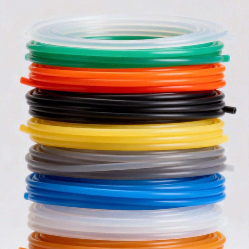 Silicone Tube, Temperature-Resistant Silicone Tube, Colored Silicone Tube, Food-Grade Transparent Silicone Tube, Antibacterial Transparent Silicone Hose