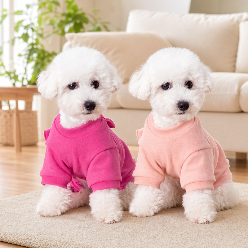Cross-border dog holiday outfit, thin four-legged garment made of modal, with extended pant legs and belly coverage, dustproof, sun-proof, solid color, cool Cross-border dog holiday outfit, thin four-legged garment made of modal, with extended pant legs and belly coverage, dustproof, sun-proof, solid color, cool
