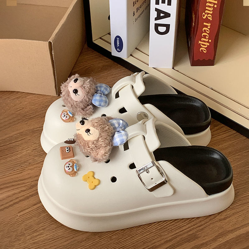 란페이 원숭이 - 흰색과 검정색