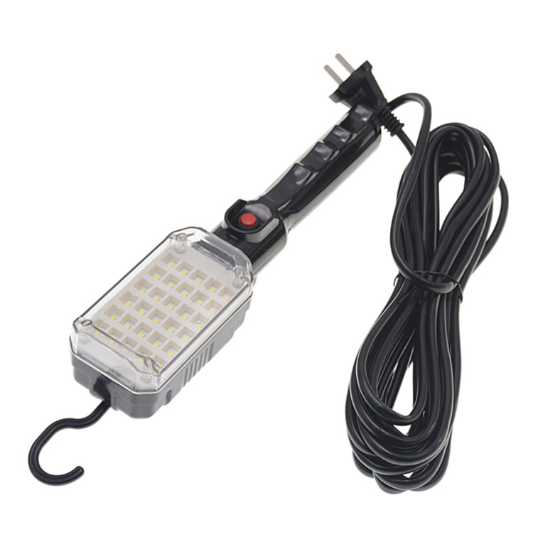 Car Inspection Light 220V with Magnet Hook Work Light Repair Light with Line Light Handle Led Lighting