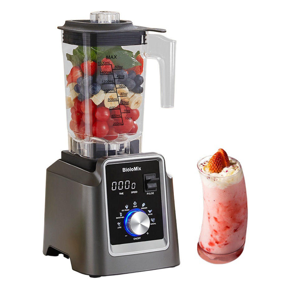 Licuadora Inteligente para Comercio Exterior Transfronterizo, Temporizador Automático Programable, Procesador de Alimentos con Función de Trituración, Licuadora Mezcladora image 1