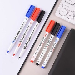 金万年0.5mmホワイトボードペン、消せるTOEFL試験用細字ドライイレースペン、書き込みボード、GRE消せるペン、試験専用