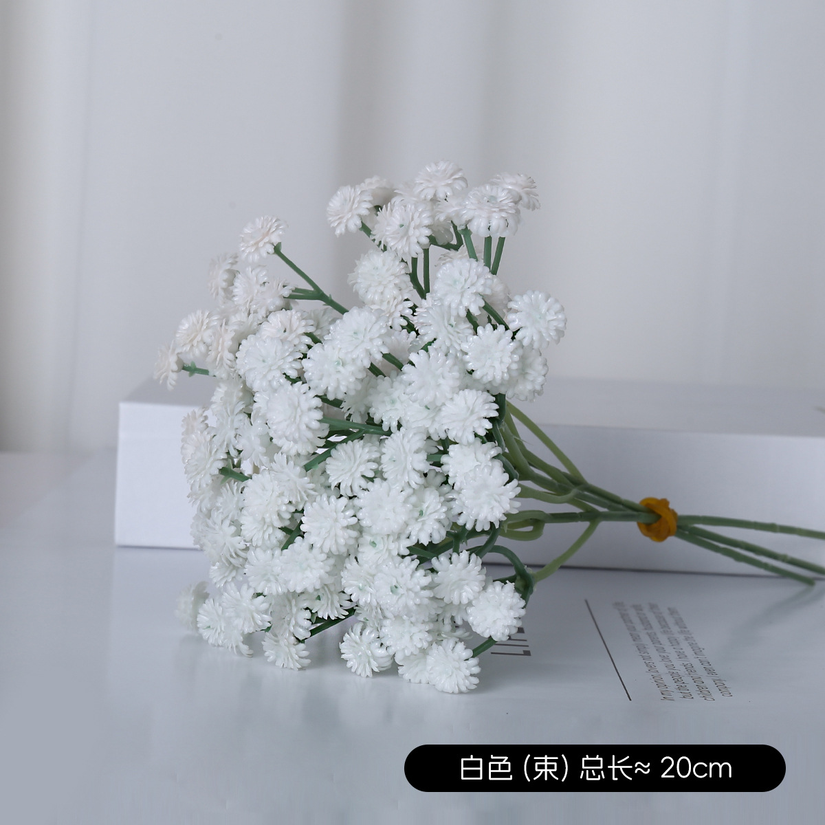 Flores artificiales de aliento de bebé al por mayor, flores falsas, accesorios para fotografías, decoraciones para bodas, arreglos florales.