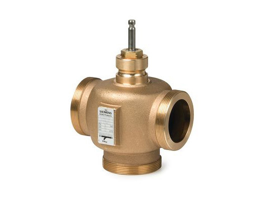 西门子外螺纹电动三通调节阀VXG41.15