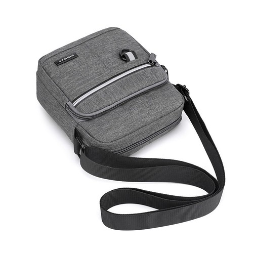 Men's Oxford Cloth Single Shoulder Bag, Men's Crossbody Bag, Casual Canvas Bag, Men's Bags, Backpacks, Small Bags, Business Documents Bags