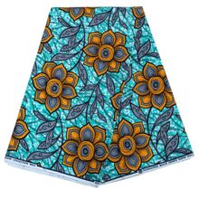 现货棉质服装布料非洲时尚荷兰蜡染布面料African Wax Fabric