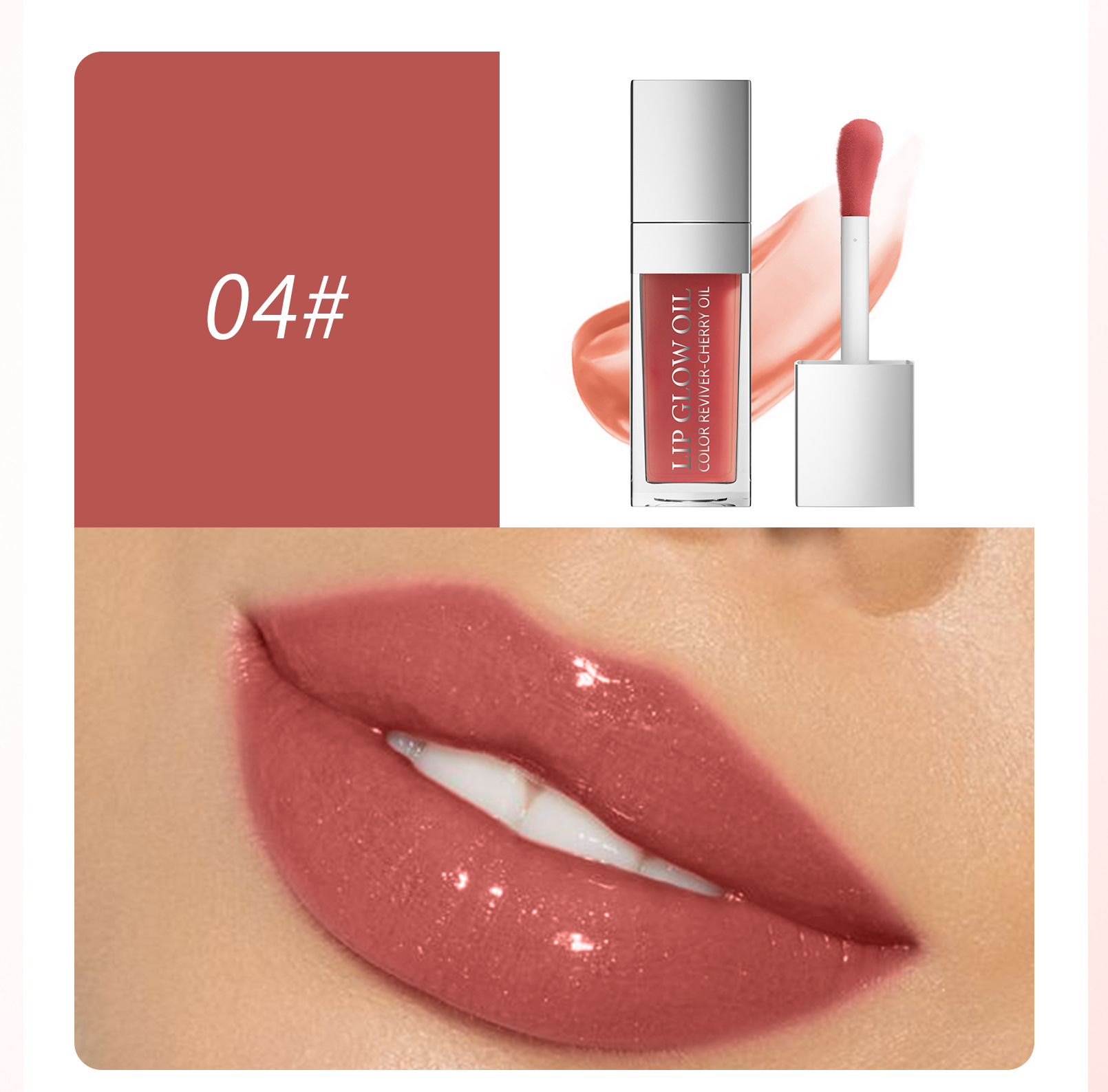 Hellokiss Lip Moisturizing and hydrating Color Changing Lip Oil undefined