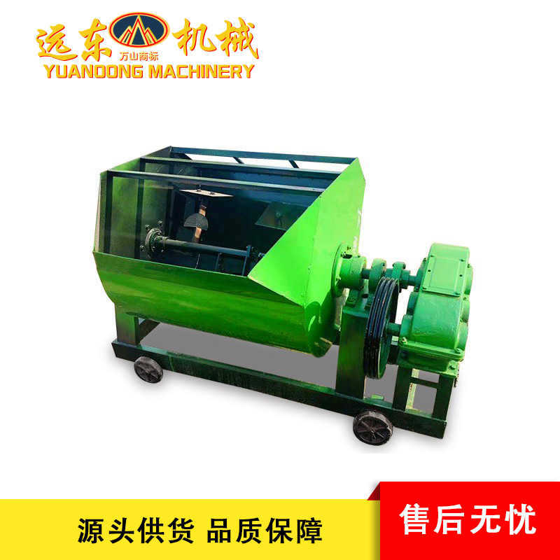 JZ400型卧式强制搅拌机 侧翻式电动砂浆搅拌罐 高效搅拌机