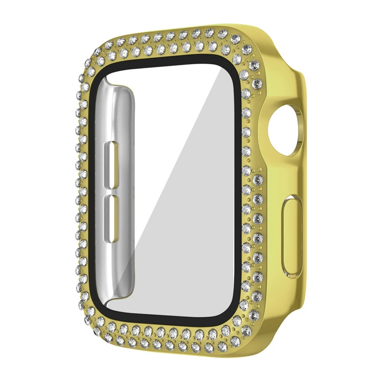 Подходит для Apple, держатель чехла IWATCH7PC, корпус, защитный чехол с оправой, декорирование кристаллами