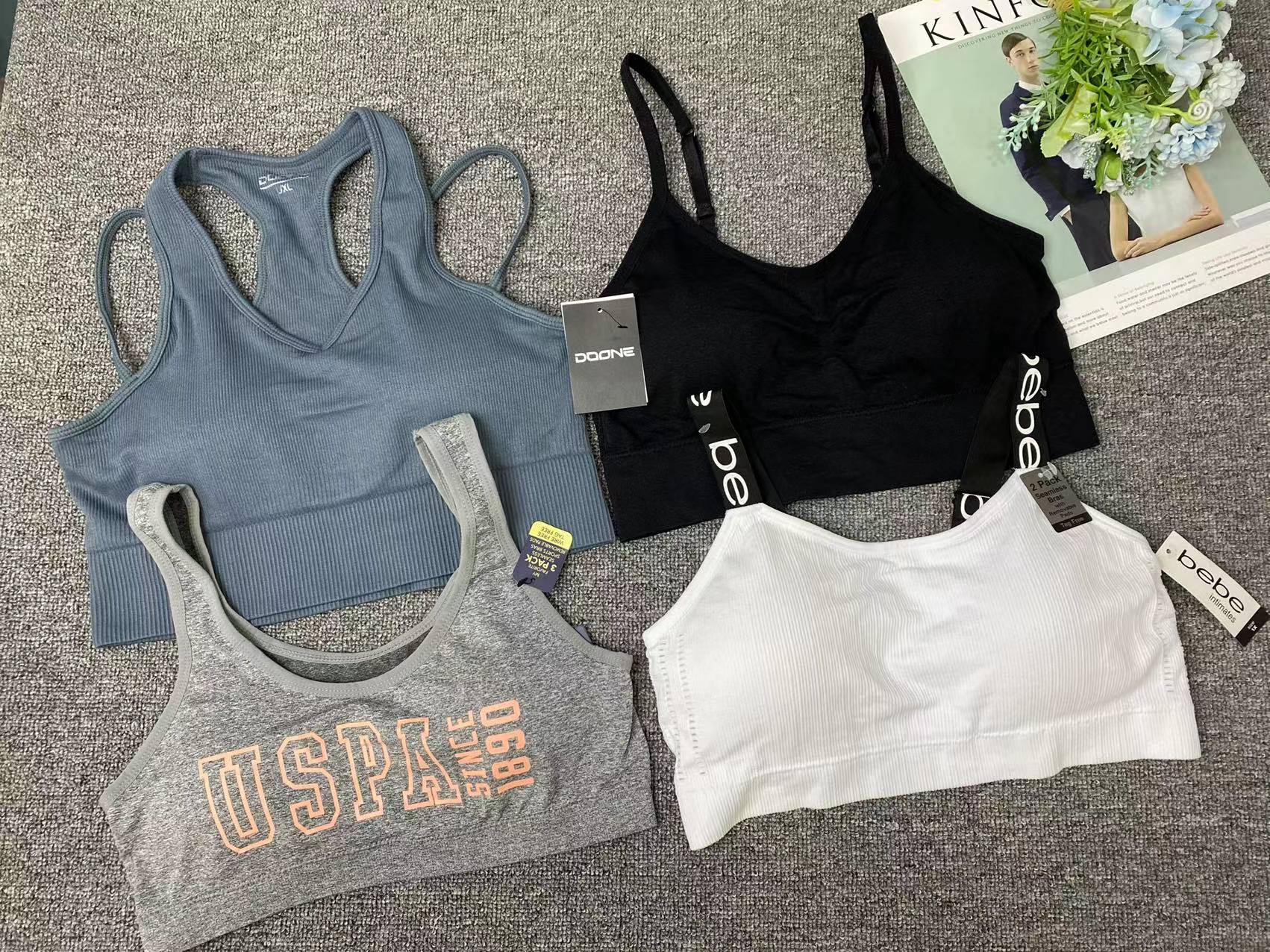 Diverso belleza Espalda alta calidad cómodo deportes yoga multi-estilo al por mayor Procesamiento de liquidación de inventario pedidos extranjeros belleza espalda cola pedidos