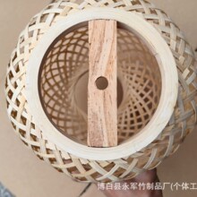 纯手工竹编之复古风吊灯灯笼适用餐厅特色民宿酒店装饰藤编灯饰