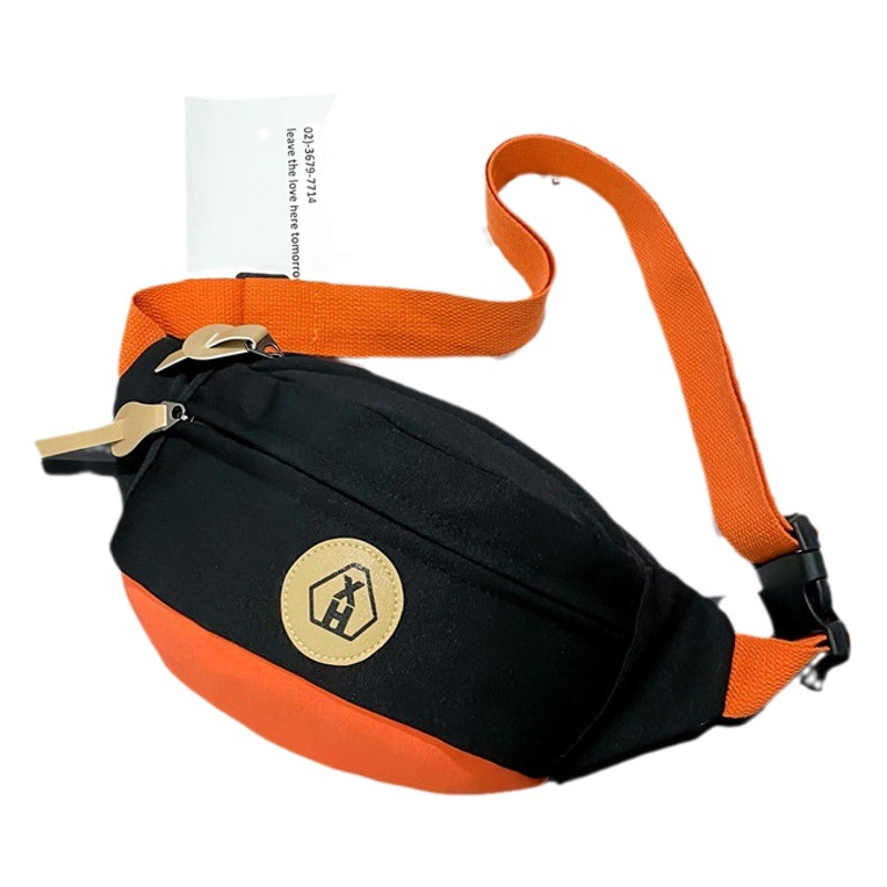 INS japonés Harajuku simple color sólido crossbody bolso de pecho femenino masculino nuevo estudiante de Corea del Sur todo partido viaje bolso de hombro moda