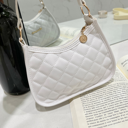 Embroidered Underarm Bag Ladies Handbag Fashion Versatile Shoulder Bag