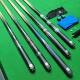 Handmade small head 10mm Chinese nine-ball black eight inlaid billiard table black 8 pool cue pool cue private club