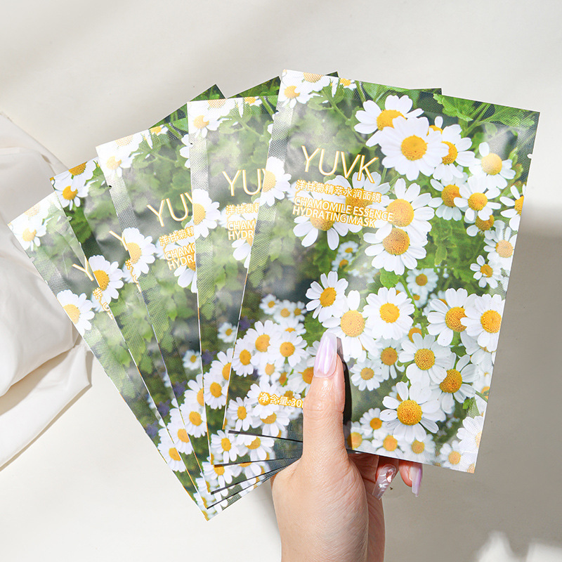 YUVK洋甘菊精水潤マスク水分補給保湿30ml薔薇ヒアルロン酸マスクシールメーカー卸売り|undefined