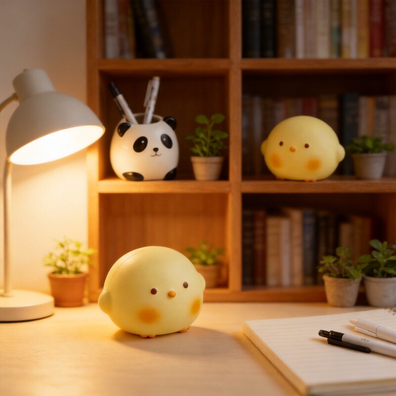 Squishy Little Yellow Chicken Slow Rebound Cute Animal Soft Squishy Stress Relief Toy Custom Wholesale