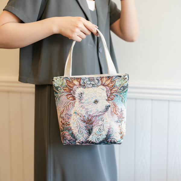 Ethnic handheld retro shoulder bag