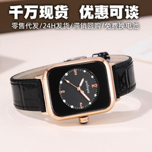 新款跨境手表女网红简约夜光批发学生气质方形ins皮带女士手表