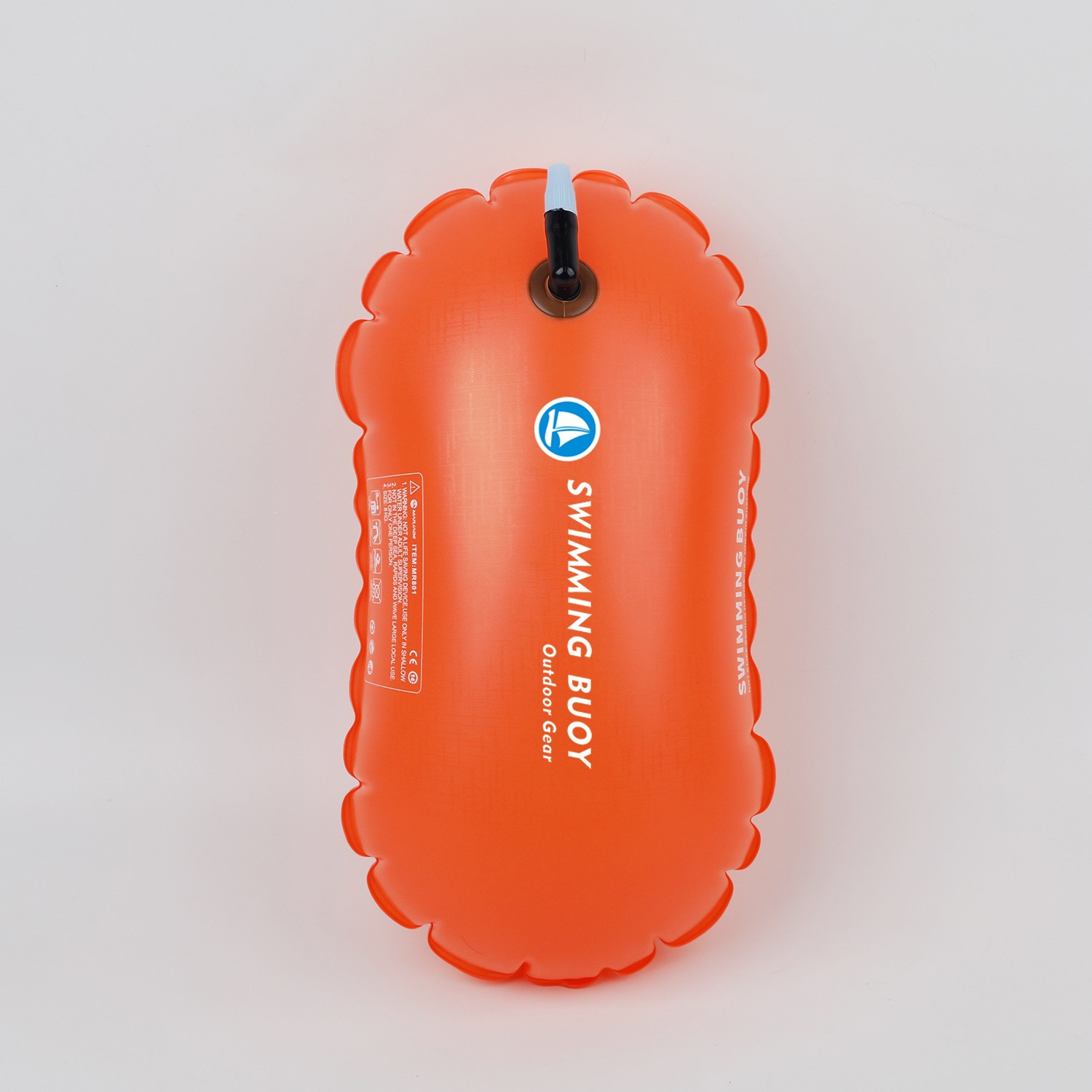 Floating safety airbag for children, PVC portable swimming float bag, inflatable floating bag, life-saving equipment