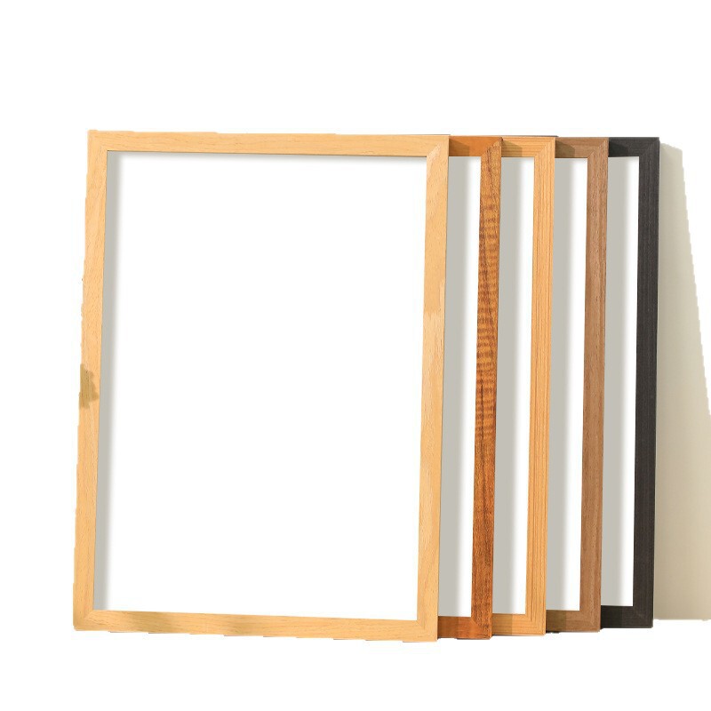 [Customized Products Consult Customer Service] Chinese Calligraphy Photo Frame Blank Picture Frame A4 Handwritten Brush Calligraphy Work Mounting Frame