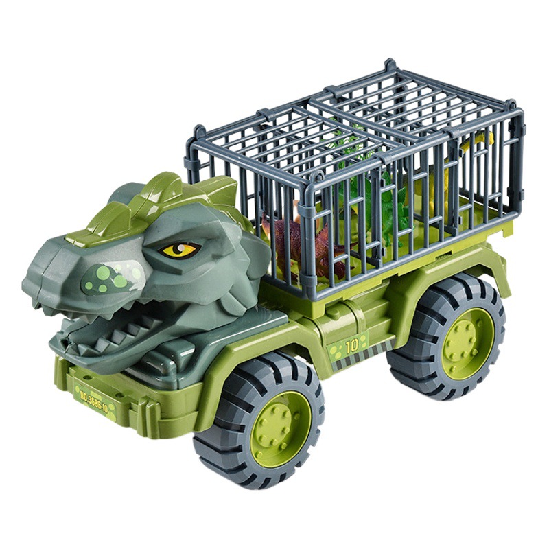 Super gran dinosaurio vehículo de ingeniería de juguete para niños gran excavadora de inercia Tyrannosaurus camión excavadora Coche