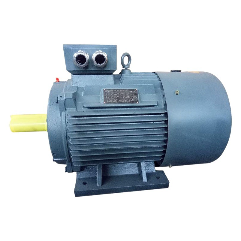 Двигатель YE4, мощный трехфазный двигатель с медным сердечником, горизонтальный сверхэффективный двухуровневый энергоэффективный трехфазный асинхронный двигатель