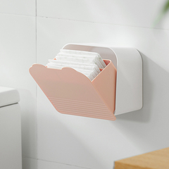 生理用ナプキン収納ボックス壁掛けトイレットペーパーボックス防水ナプキン綿棒ボックス浴室収納ラック