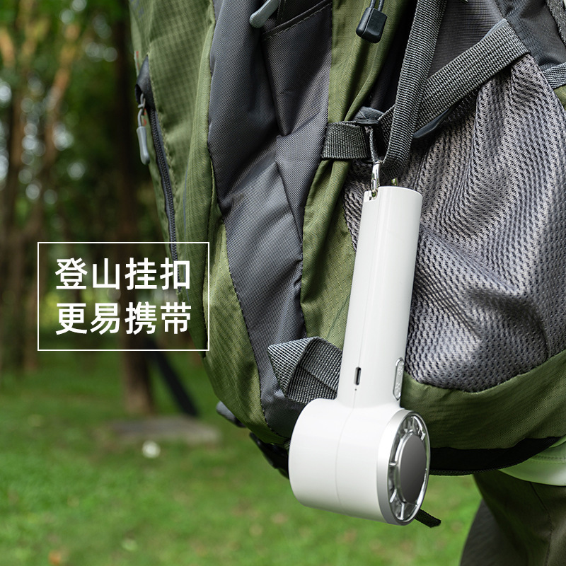 2025年国境を越えた新しい半導体高速ハンドヘルドファンUSB 5速屋外冷却氷ファン|undefined