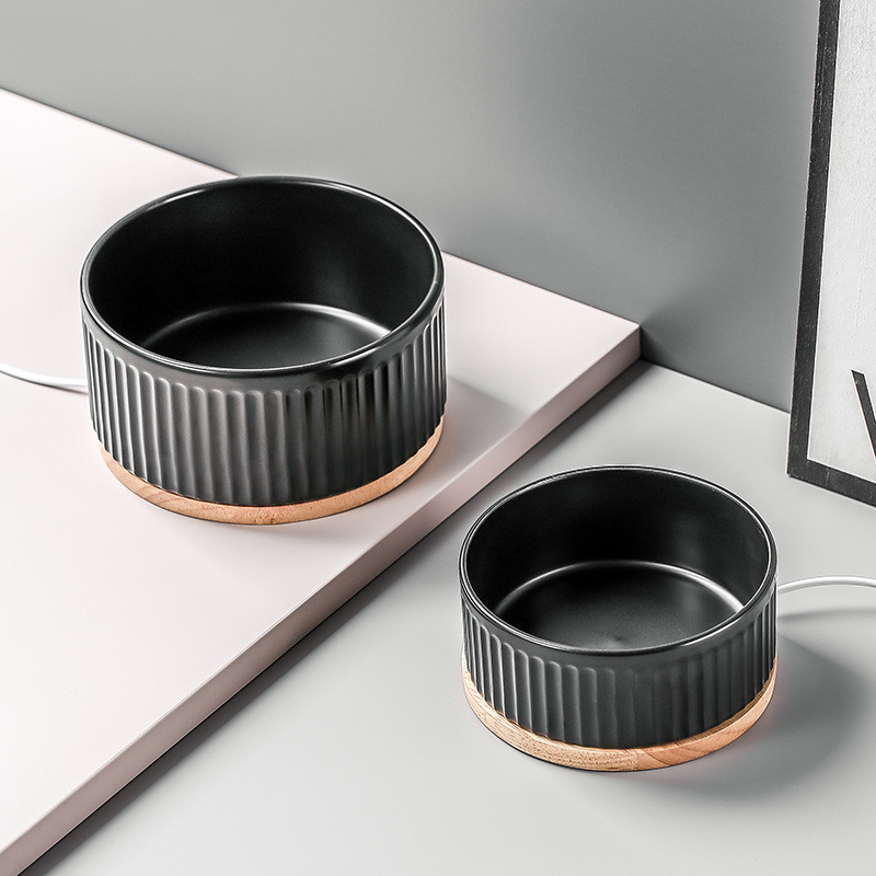 喝水水碗宠物粮碗冬天器陶瓷碗恒温加热酸奶机狗狗温水猫咪饮水机