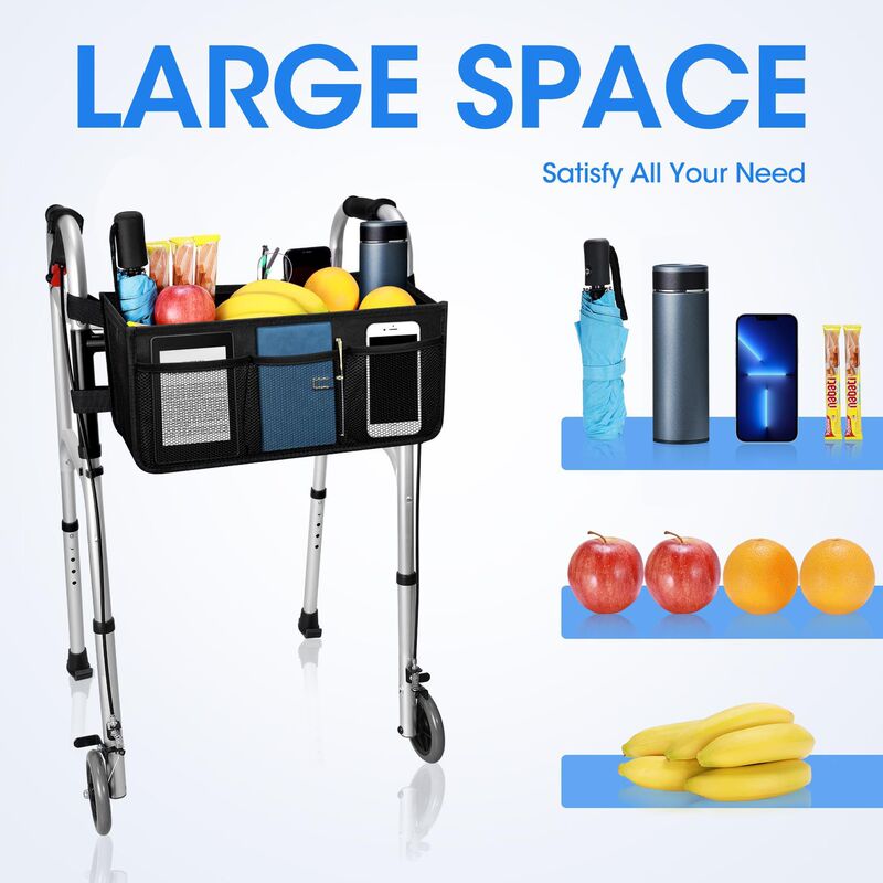 Cross-Border Folding Walker Storage Bag Storage Basket Storage Bag Storage Hanging Bag Hanging Bag Cross-Border Folding Walker Storage Bag Storage Basket Storage Bag Storage Hanging Bag Hanging Bag