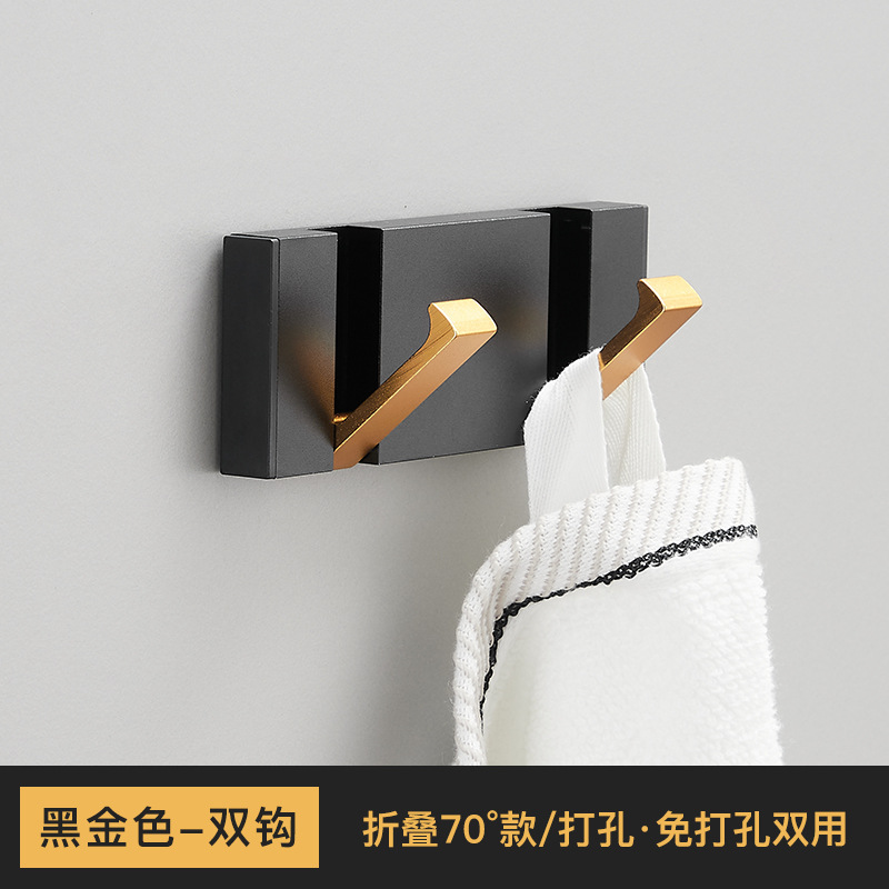 Gancho invisible creativo luz del hogar gancho de lujo perforador-puerta libre gancho oculto puerta de entrada gancho plegable