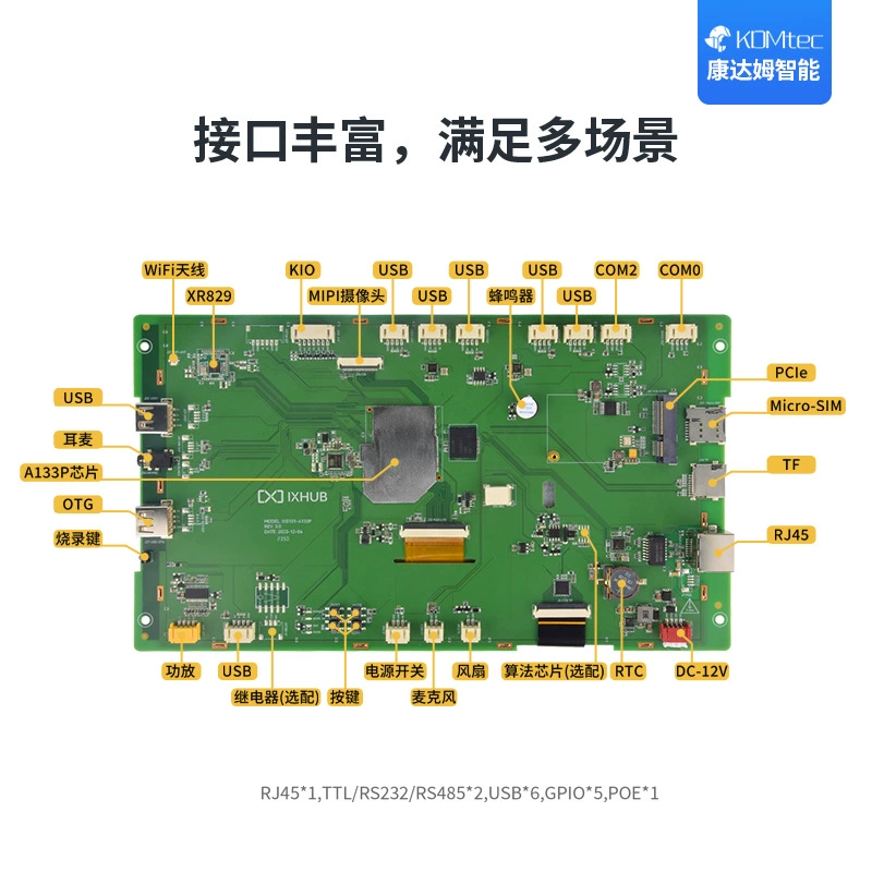 4.3 -дюймовая серия экран без экрана LCD конденсатор сенсорный экран полосы управляет Android Linux универсальное программирование легкая пересадка