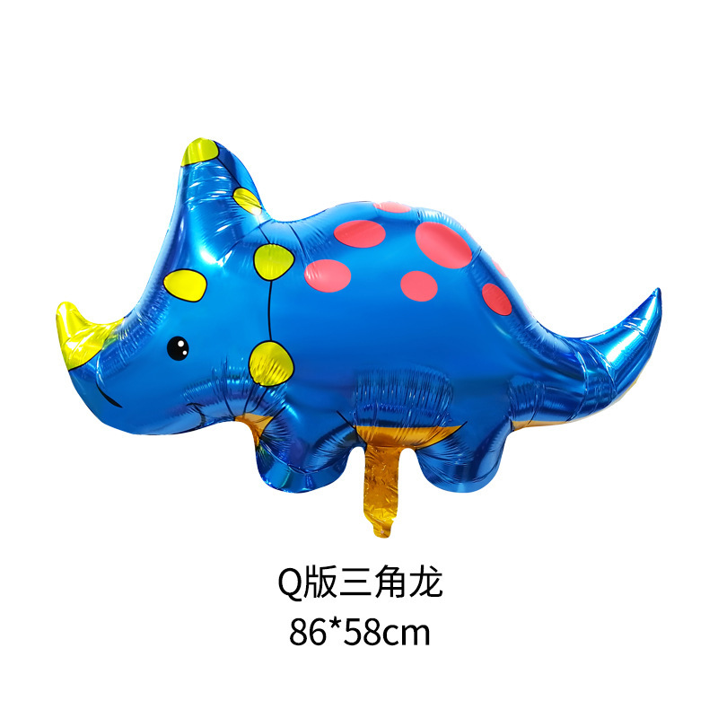 Amazon dinosaurio globo dibujos animados fuego dragón tiranosaurio triceratops globo bosque tema fiesta decoración decoración image 9