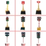 移动一体式临时太阳能信号灯