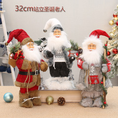 2025 クリスマスオーナメントスノーブーツサンタクロースの装飾長い豪華なホリデーギフト企業購入卸売