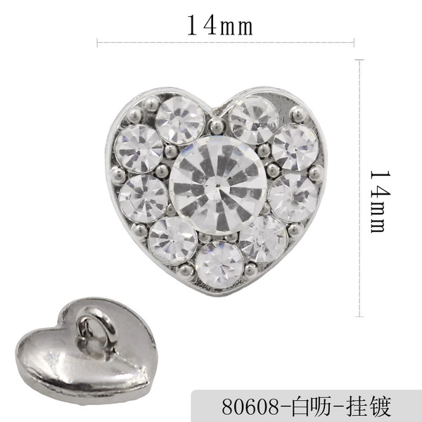 80608 rack plated white color 14mm