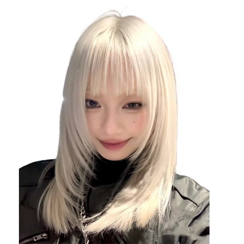 白毛假发
